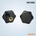 供應SANKQ牌,SK7400六角把手,六星把手,旋鈕