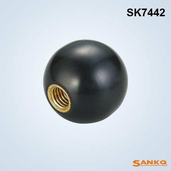 供应SANKQ牌,SK7442带铜嵌件手柄球，铜螺母手柄球