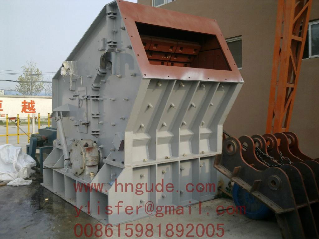 GHM Impact Crusher used in Stone processing plant 2
