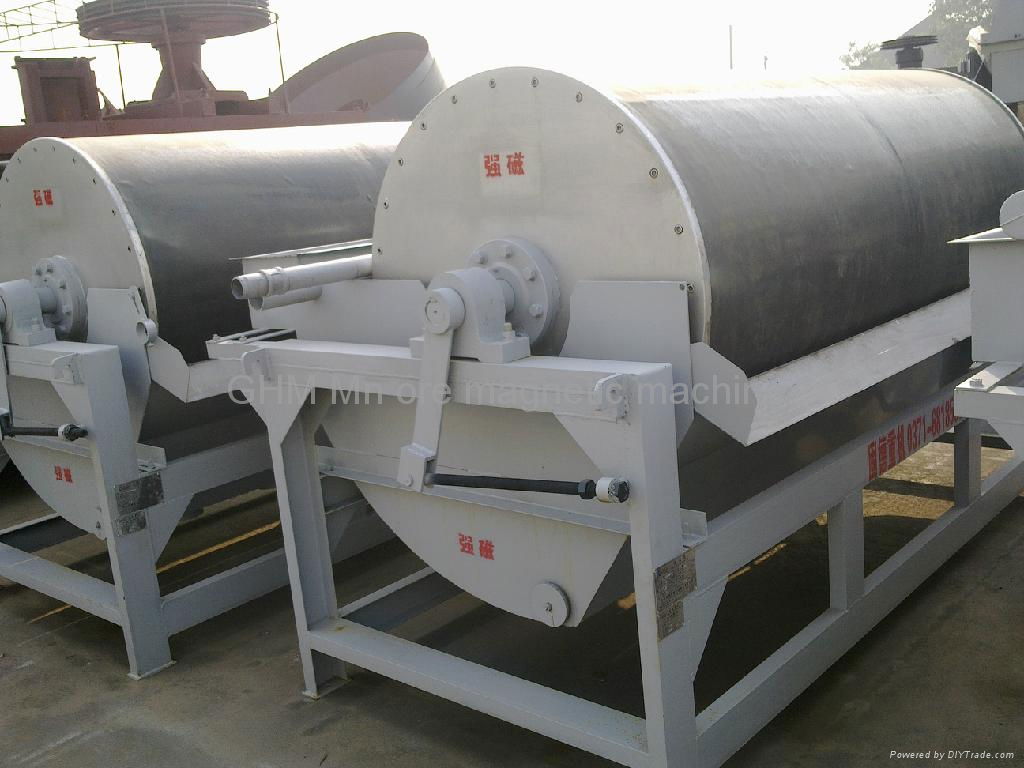 2014 Best Sell-Magnetic Separator used in Mn iron ore dressing plant 4