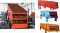 Quarry rock vibrating screen used in mineral processing plant 1