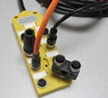 M12傳感器執行器接線盒