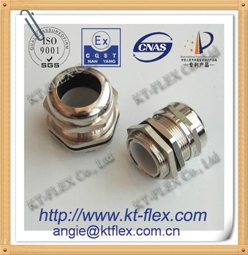 nickel plated brass cable gland