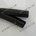 double deck split flexible conduit black   