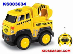 KIDSEASON 4ch remote control cartoon rc truck toys