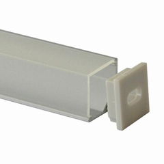 squar aluminum LED extrusion for corner