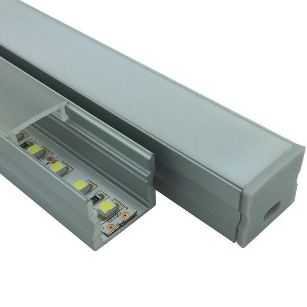 15mm recessed aluminum LED profile for stair 5