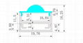 30 degree LED aluminum profile for ceiling 3