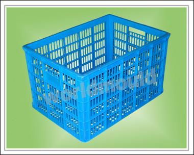 Injection plastic crate mould