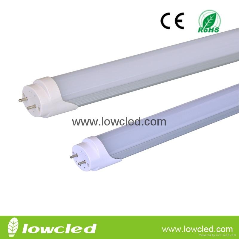 32W SMD3014 2400mm LED Tube Light T8 with CE, EMC, LVD, ROHS, 3years warranty 