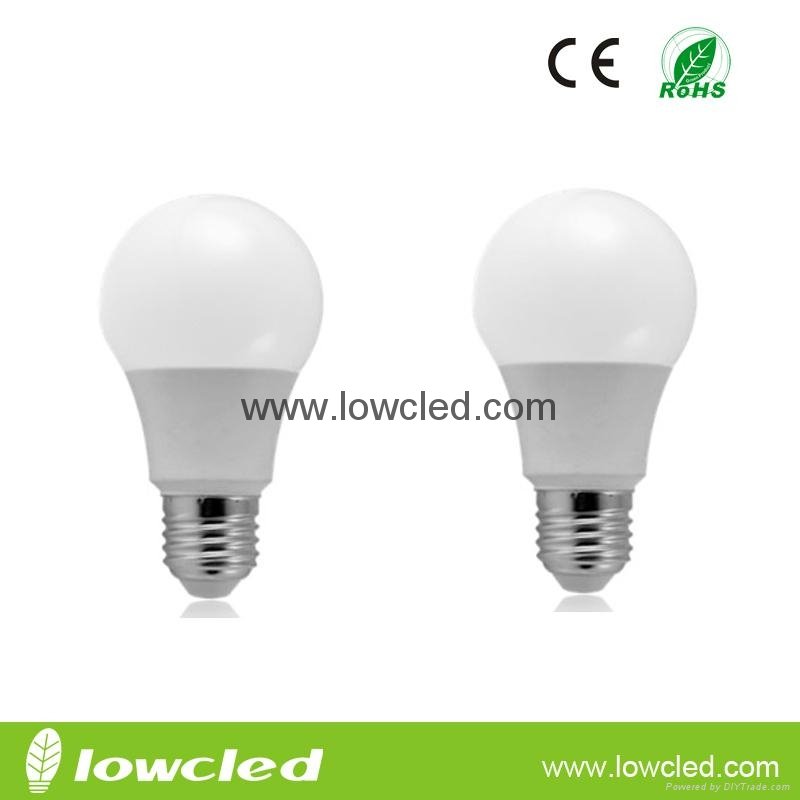9W high power long life span LED bulb with CE, ROHS rated
