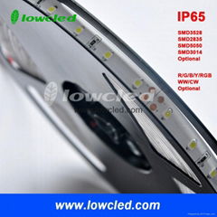 SMD3014 600LEDS 14.4W/M IP65 led strip light with CE, ROHS(LL-FSLSS-3014-WW-120)