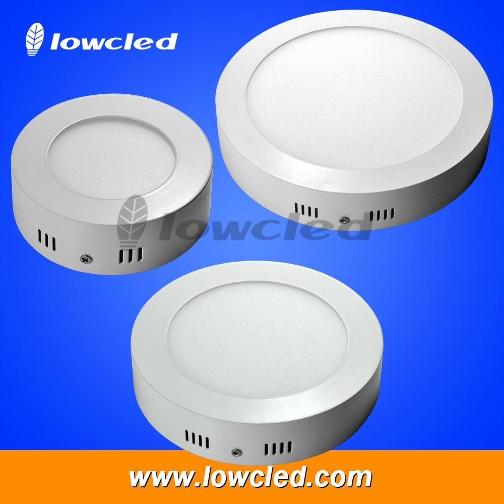 4 inch Round 6W LED panel light surface mounted with CE, EMC, LVC ROHS