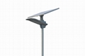 50W semi-integrated solar led street lights