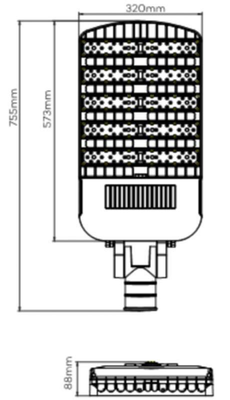 250W LED Streetlighting 2