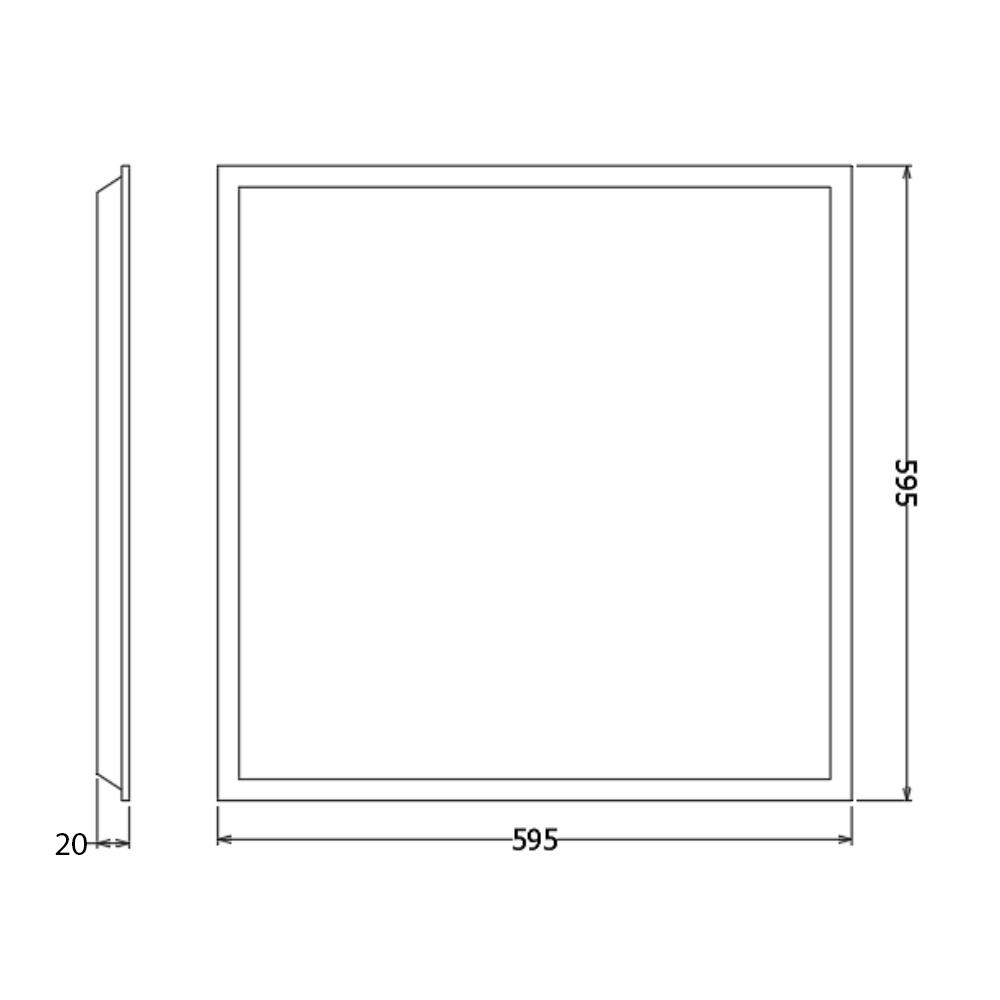 Lowcled Ultra slim Backlit LED Panel Light, led panel lights, led panel lamp 2
