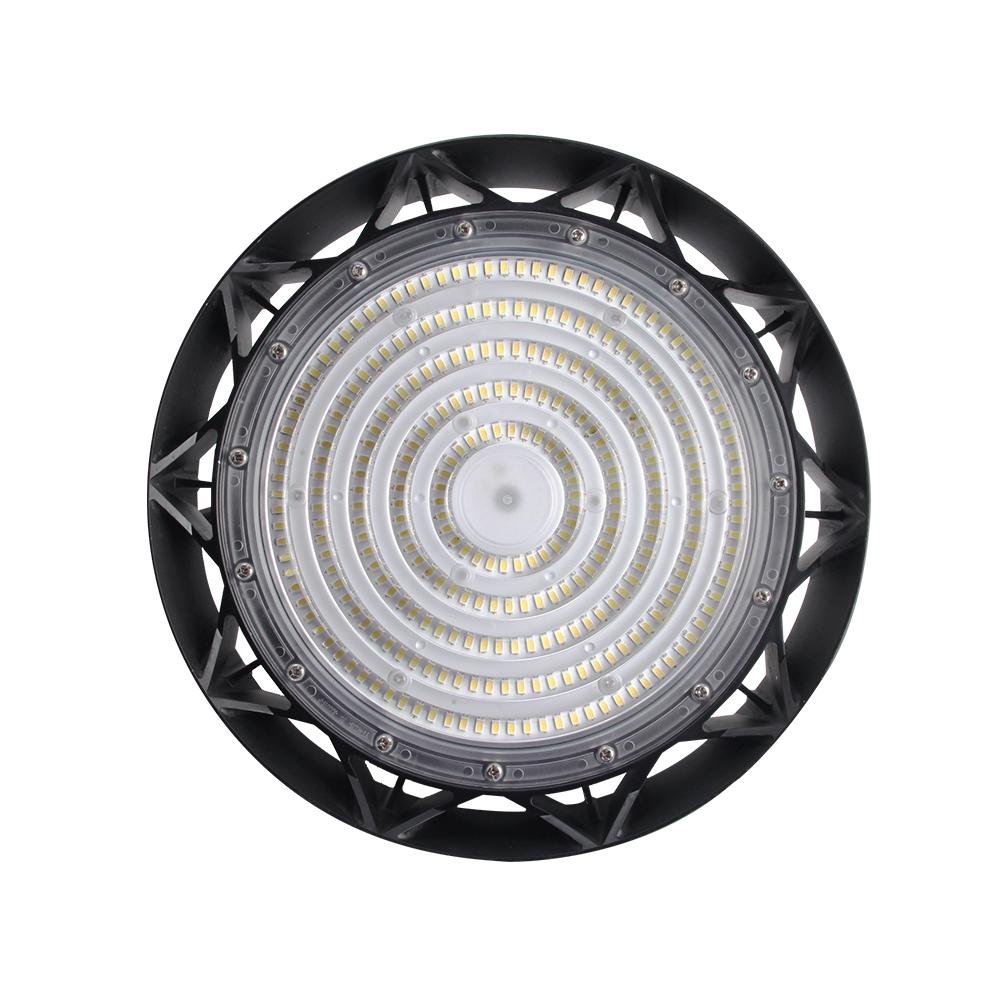 Warehouse industrial lighting UFO LED high bay light 130LM/W best prices 150w 3