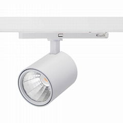 20W cob led spot track light, CE ROHS high quality design LED track light