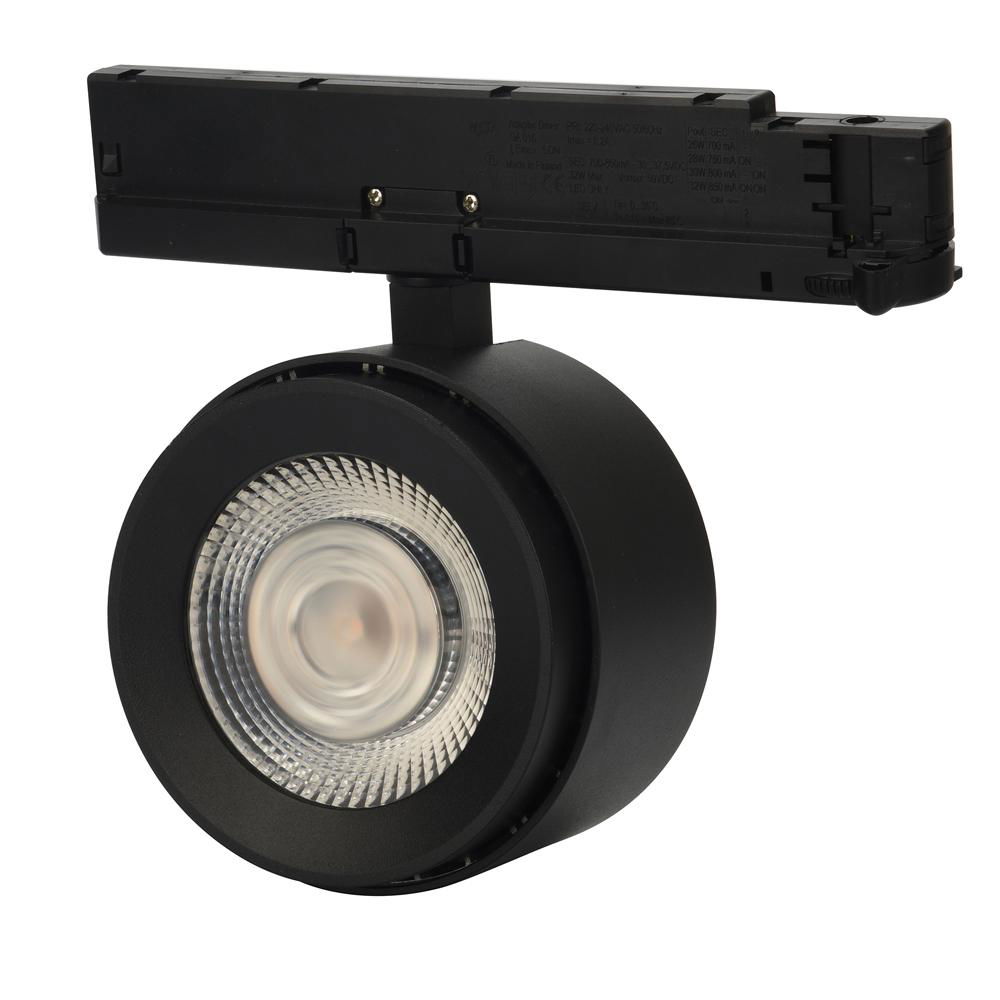 Cri 97 cob led track light commercial shop ceiling 3 circuit cob track light led 4