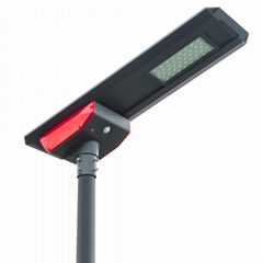 LOWCLED 5years warranty 60W IP65 integrated all in one solar led street light