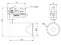 5W LED track light, led shop light, led track lighting 7