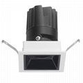 COB Square 12W modular led downlight 2