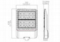 100w 150w 200w 300watt street fixtures work outdoor area parking lot light 3