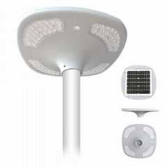 All In One Energy Saving 20W 30W 50W UFO Integrated Solar Street Garden Light