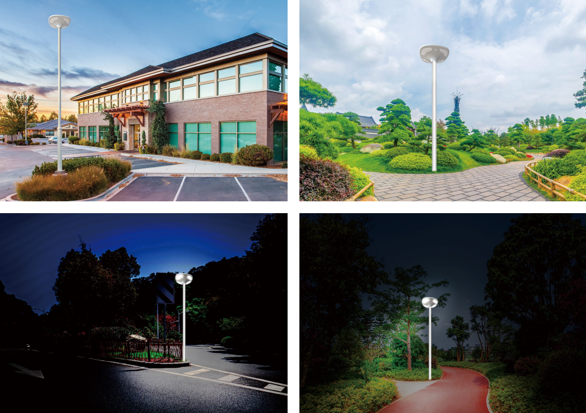 outdoor waterproof motion sensor all in one solar led garden pathway lights 16