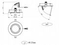 15W 20W Gimbal LED downlight