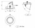 25W 30W Gimbal LED downlight