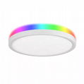 tuya wifi smart wireless 110V 220V RGBCW led ceiling light work with alexa