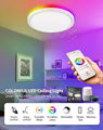 tuya wifi smart wireless 110V 220V RGBCW led ceiling light work with alexa