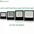 5years warranty 100-277V AC 100W 170LM/W IP65 LED Flood light CE, ROHS