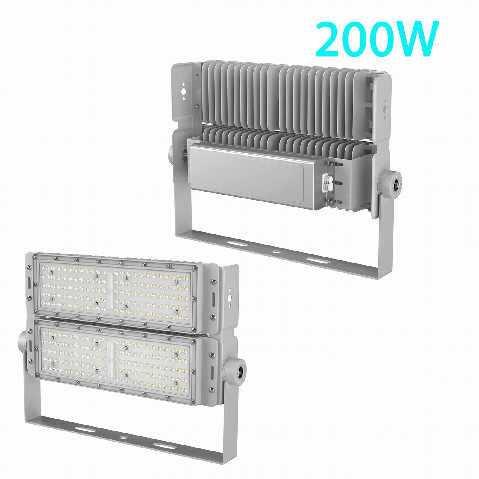 5years warranty 100-277V AC 100W-500W luminaire 130LM/W IP65 LED Flood light 4