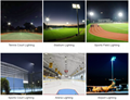 IP66 Outdoor Adjustable Airport High Mast Pole Mount LED Stadium Lights 5