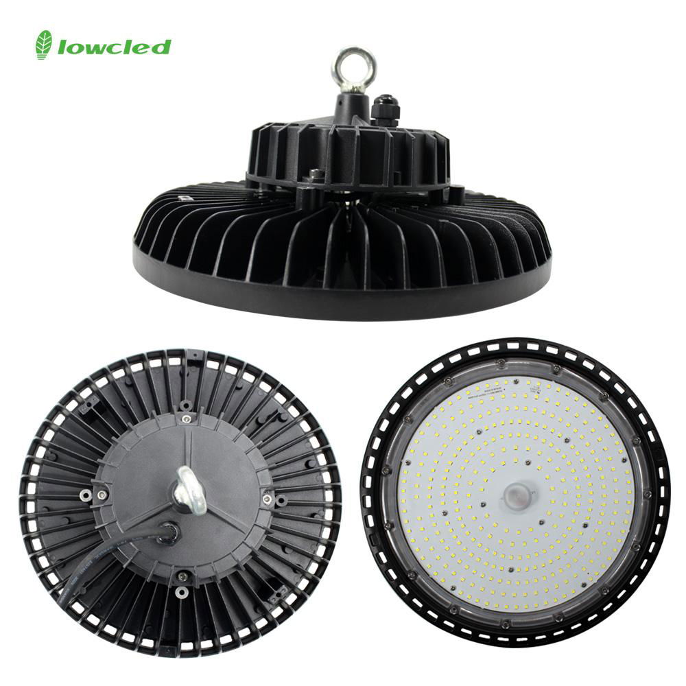 130-190LM/W 100W-300W UFO IP65 LED High Bay Light 2