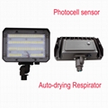 DLC Outdoor Building Projector LED Flood Light Arm Knuckle 1/2 NTSM U YOKE Brack 6