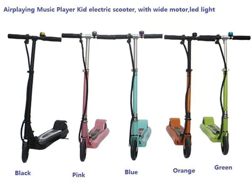 Best and cheapest Electric Scooter for Kids with bluetooth speaker in 2019 2