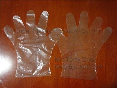 Disposable CPE gloves  2