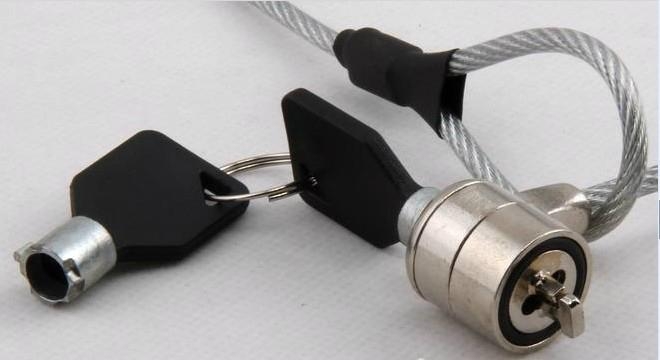 High security laptop lock,notebook security cable,security cable for laptop