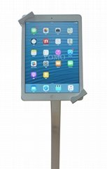 Workstation iPad Kiosk Stand Ipad Bracket Locking Clamshell for Trade Shows