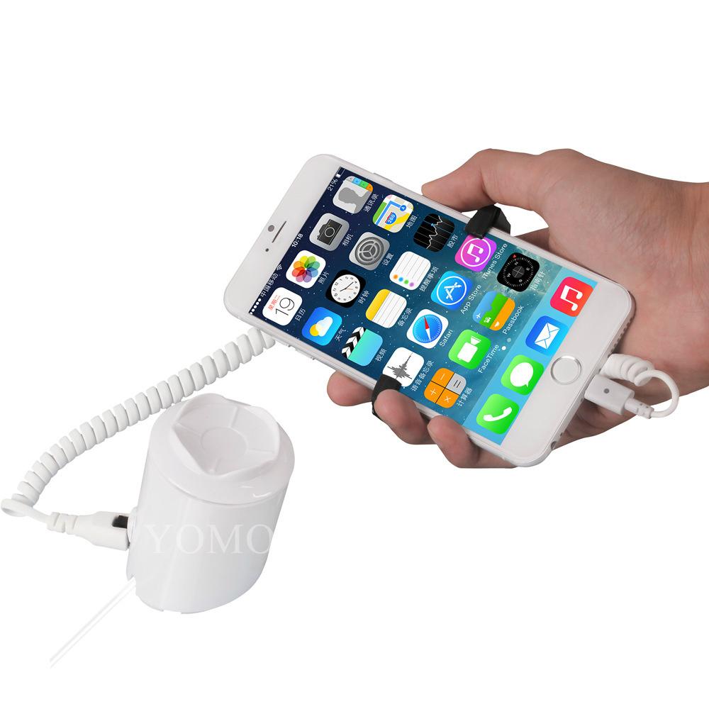 Mobile Phone Display Anti-Theft with Mechanical Clamp