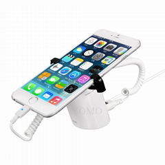Mobile Security Display Stand With Clamp Bracket Alarm And Charge For Cell Phone Anti Theft