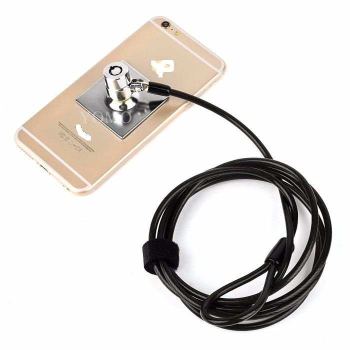 Universal Anti-Theft security lock cable for ipad / tablet / cell phone