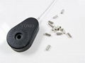 Tear Shape Retractable Security Tether Pull Box with Crimp and Tail