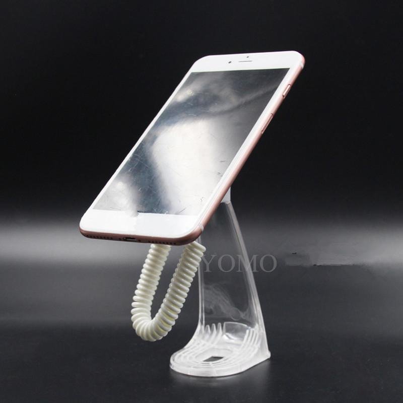 Retractable acrylic mobile phone display stand cell phone security holder 5