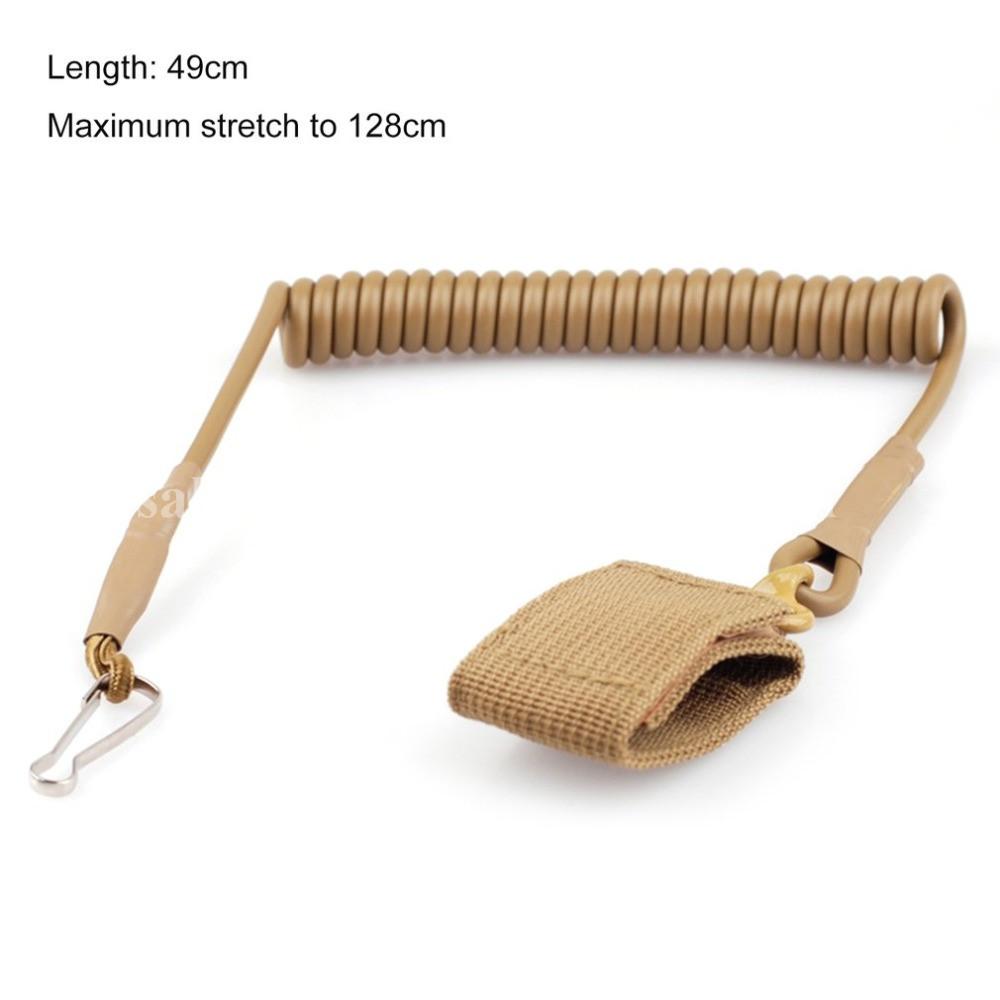 Coiled Pistol Lanyard