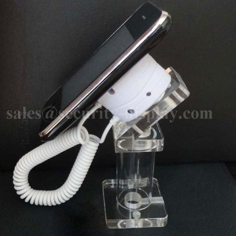 亞克力手機展示支架 透明水晶支架 手機模型展示架 手機防盜支架