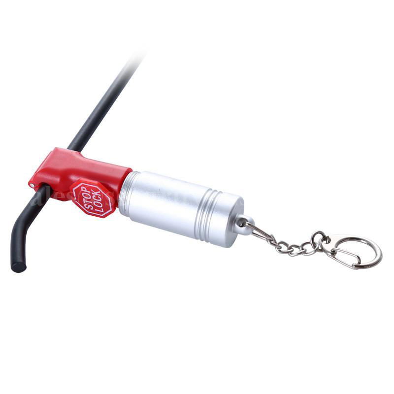 magnetic unlocker for in-line display hook lock